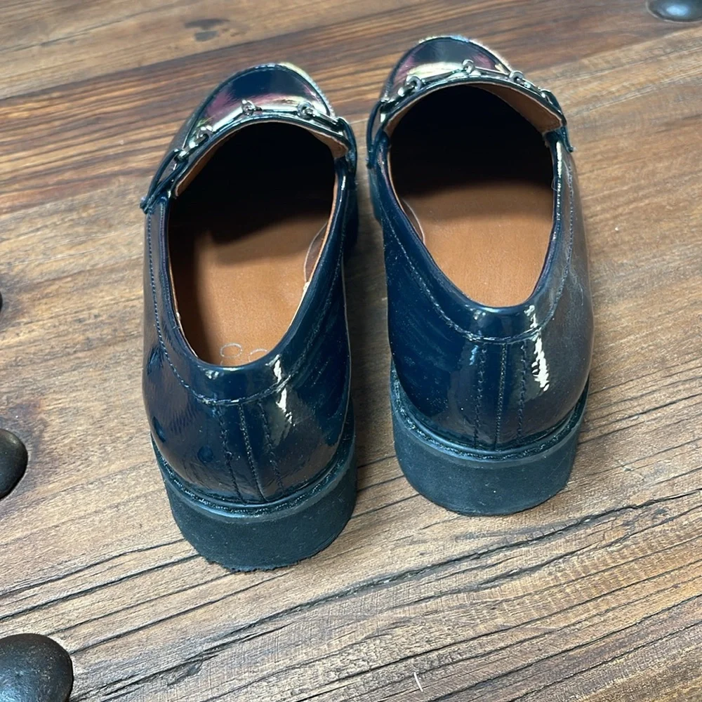 Franco Sarto loafers in size 8M. Black - Picture 2 of 6